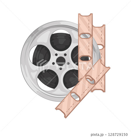 Illustration of Movie Ticket  128729150