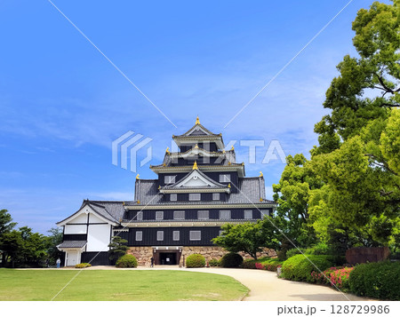 岡山城 128729986