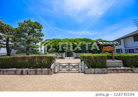 允恭天皇陵古墳（市野山古墳）大阪府藤井寺市 128730109