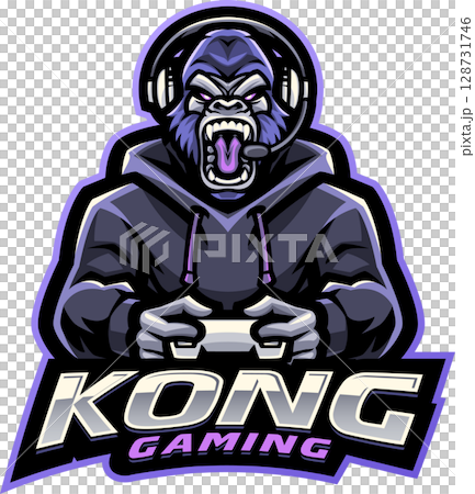 Kong gaming esport mascot Kong gaming esport mascot 128731746