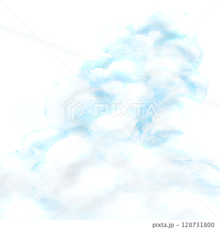 雲のある青空の風景 雲のある青空の風景 128731800