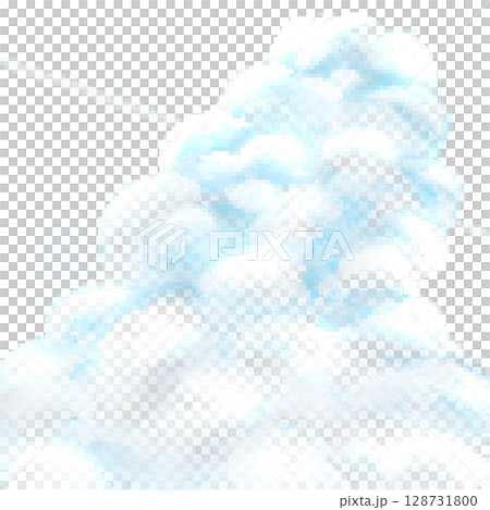 雲のある青空の風景 雲のある青空の風景 128731800