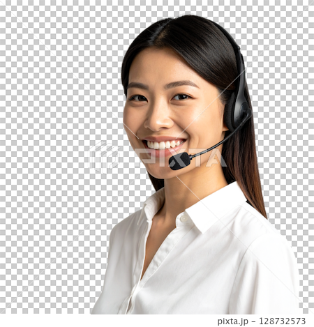 呼叫中心女士 128732573