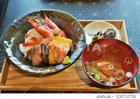 福井県 海鮮丼セット 福井県 海鮮丼セット 128732792