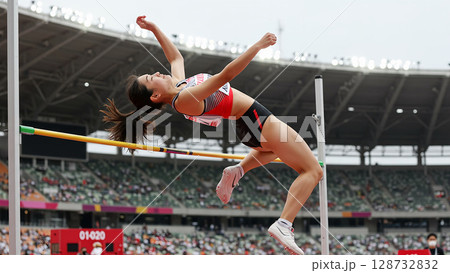 走り高跳び 128732832