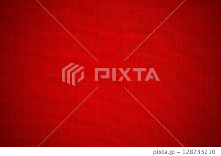 Dark red linen fabric cloth texture background, seamless pattern of natural textile. 128733210