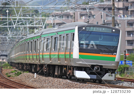 東海道本線 真鶴 JR東日本 E233系3000番台 U219編成(小山) 東海道本線 真鶴 JR東日本 E233系3000番台 U219編成(小山) 128733230