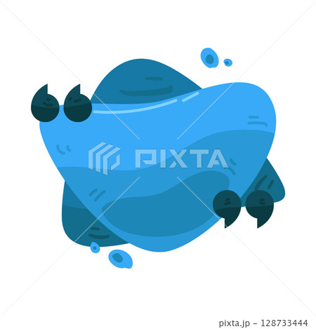 illustration of quote box illustration of quote box 128733444