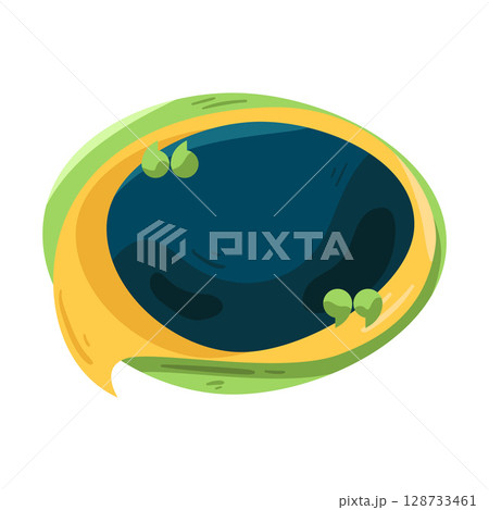 illustration of quote box 128733461