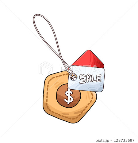 illustration of sale tag illustration of sale tag 128733697