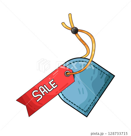 illustration of sale tag illustration of sale tag 128733715