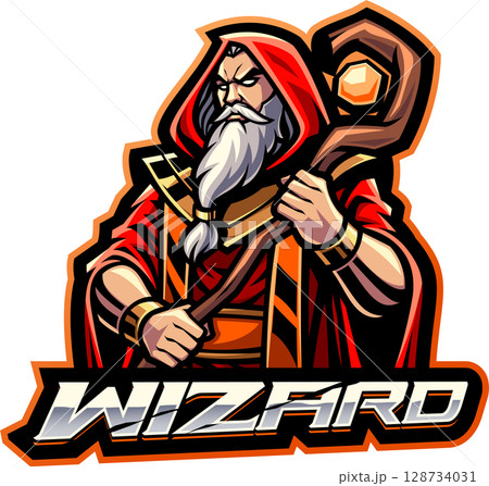 Wizard esport mascot 128734031