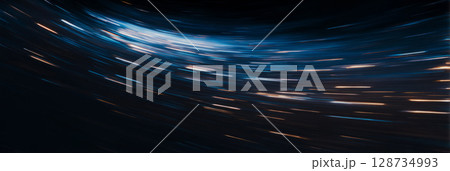 Grainy motion blur abstraction, evoking speed and distortion 128734993