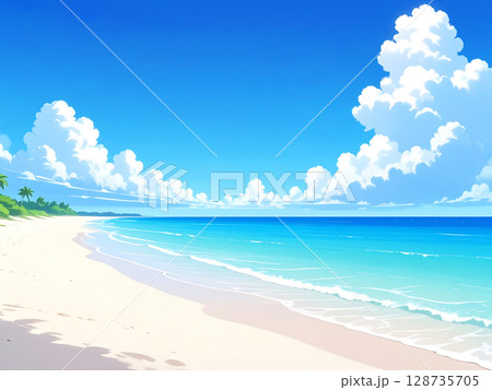 夏の海 128735705