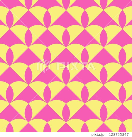 七宝繋ぎ柄パターン 128735847