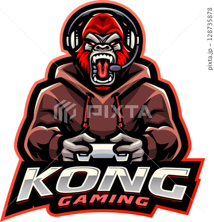 Kong gaming esport mascot 128735878