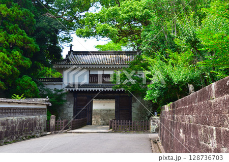 飫肥城 大手門 飫肥城 大手門 128736703