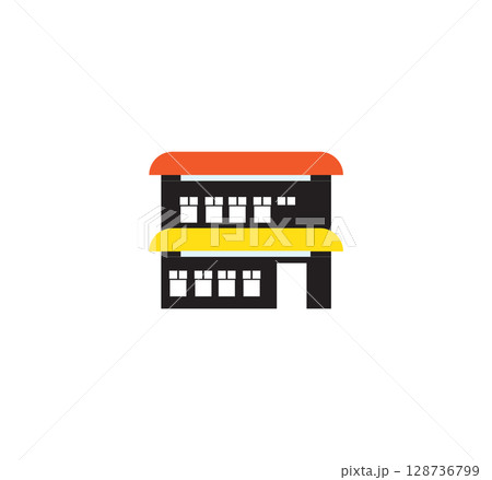 Real estate market concept icon vector design 128736799