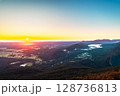 Beautiful sunrise view above Halls Gap, Grampians, Victoria 128736813