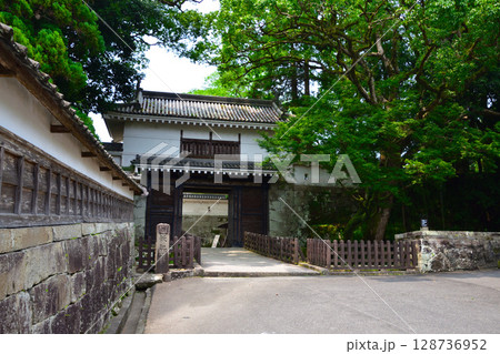 飫肥城 大手門 飫肥城 大手門 128736952