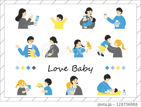 家族の育児 家族の育児 128736988