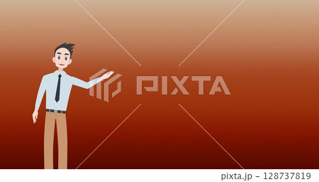 African american man holding roses standing against copy space on red background African american man holding roses standing against copy space on red background 128737819