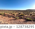 アメリカ合衆国　アリゾナ州の荒野　砂漠　 128738295
