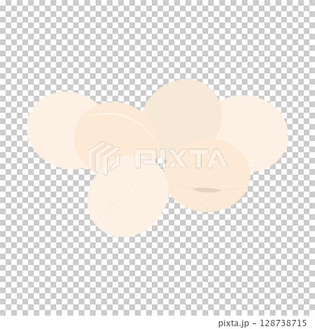大豆のベクターイラストアイコン 大豆のベクターイラストアイコン 128738715