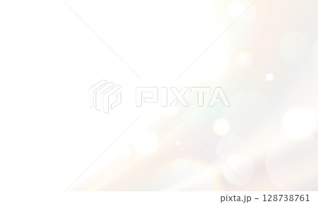 ベージュのドレープと強い光の背景イラスト ベージュのドレープと強い光の背景イラスト 128738761