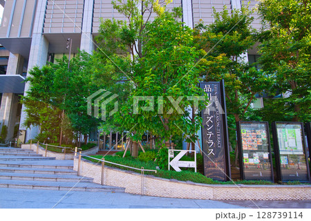 東京 品川駅周辺のビジネス街 品川シーズンテラス 東京 品川駅周辺のビジネス街 品川シーズンテラス 128739114