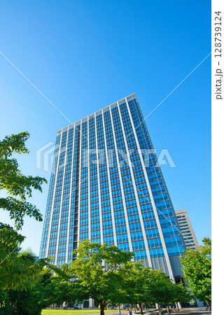 東京 品川駅周辺のビジネス街 品川シーズンテラス 東京 品川駅周辺のビジネス街 品川シーズンテラス 128739124
