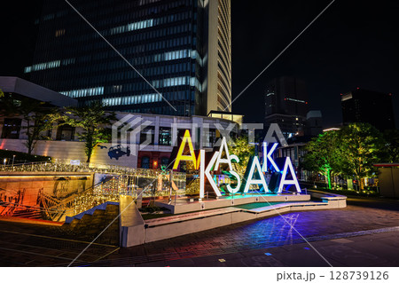 赤坂サカス 夜景 赤坂サカス 夜景 128739126