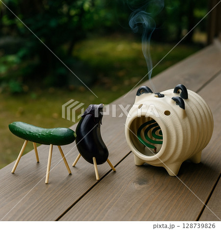 精霊馬と蚊遣豚 128739826