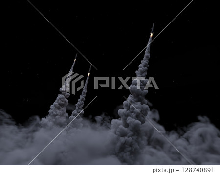 ミサイル ミサイル 128740891
