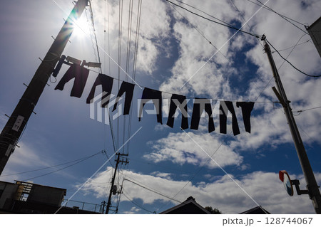 児島ジーンズストリートの風景 128744067