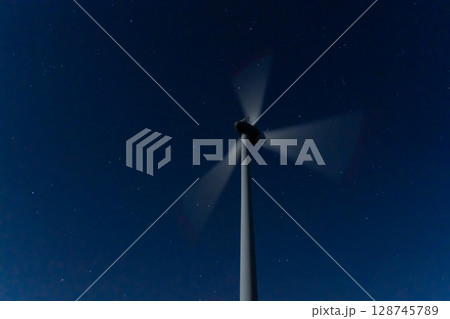 風力発電の丘 128745789