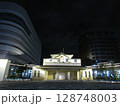 ライトアップされた旧高雄駅 128748003