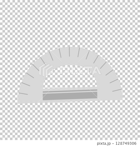 Protractor icon | Perfect illustration for education and learning 128749306