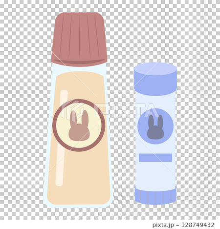 液體和棒狀膠水材料 | 非常適合教材 128749432