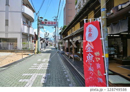 大和郡山の柳町商店街　奈良 128749586