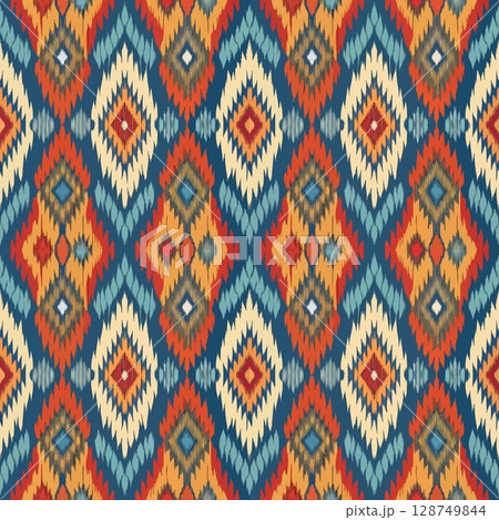 seamless ornamental pattern vintage seamless pattern 128749844