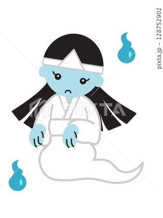 女の幽霊のイラスト 女の幽霊のイラスト 128752902