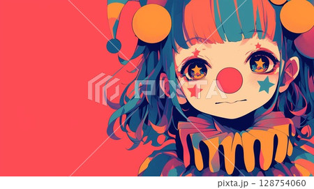ピエロ少女 128754060