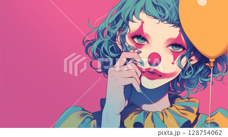 ピエロ少女 128754062