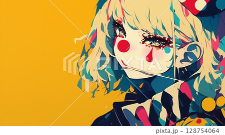 ピエロ少女 128754064