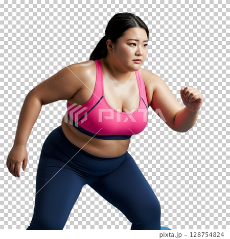 Women exercising 128754824