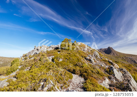 Hansons Peak in Tasmania Australia 128755055