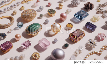 カラフルなアクセサリー 128755666