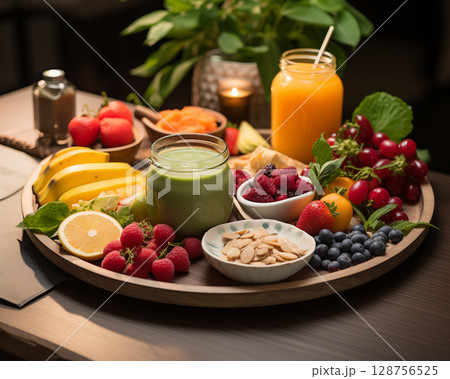 Assorted fruit trays 128756525