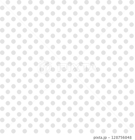 グレーのドット背景 128756848